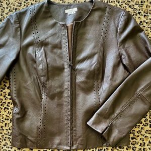 Brown Super Soft Leather Jacket